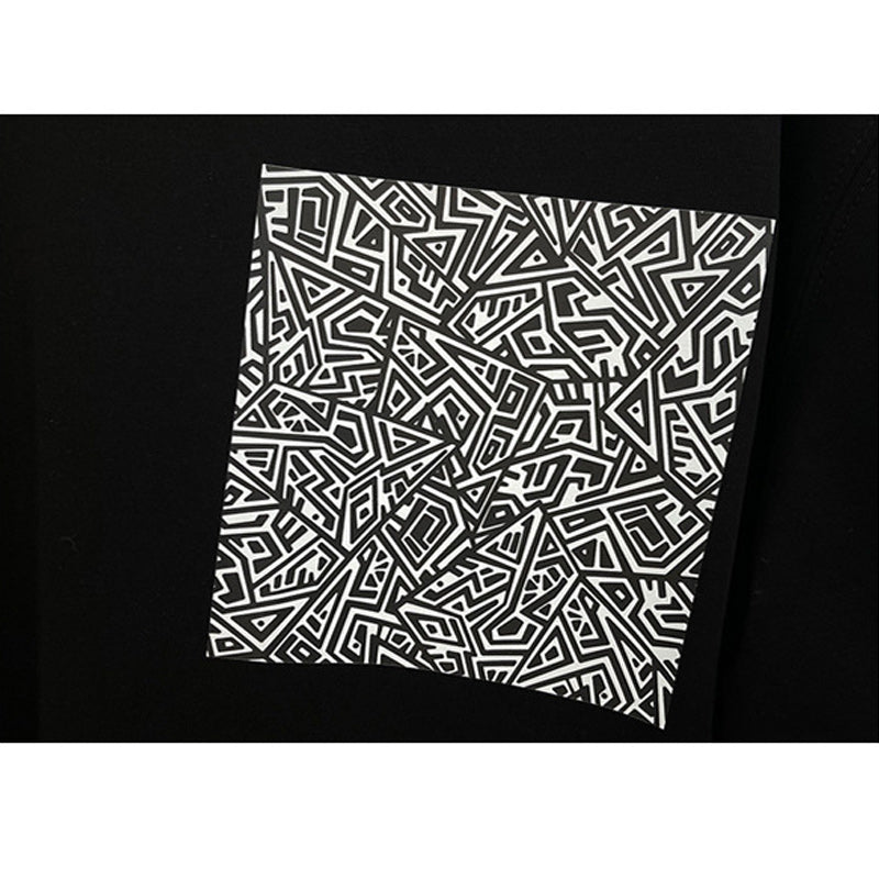 切替ポケット合わせやすい半袖Tシャツ