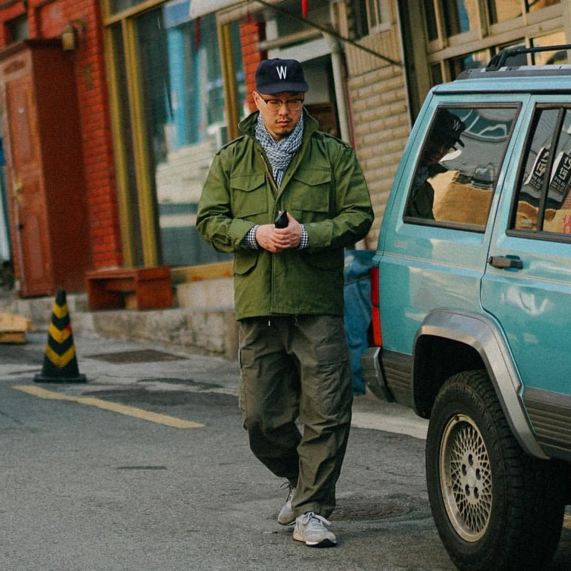 4-pocket M65 vintage trench jacket