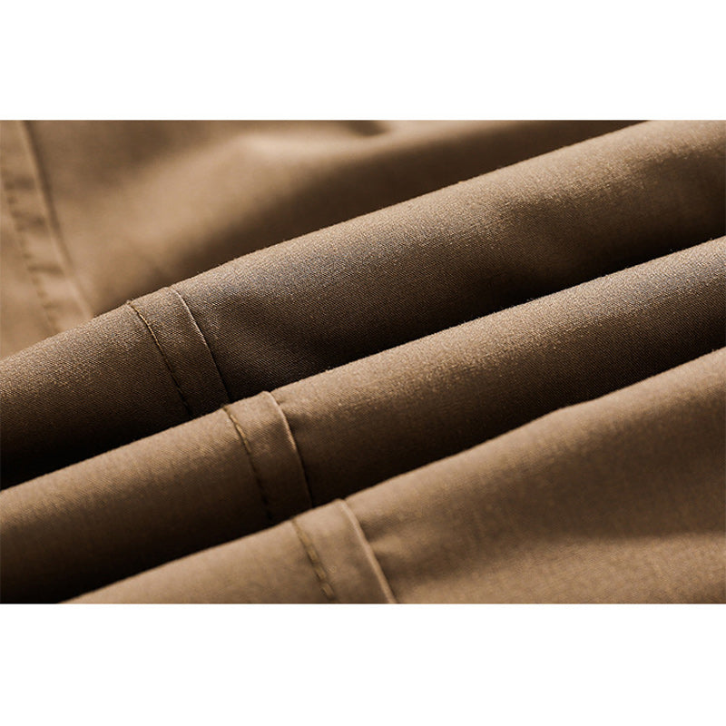 Choose from three colors. Solid color short-sleeved work shirt with pocket.
