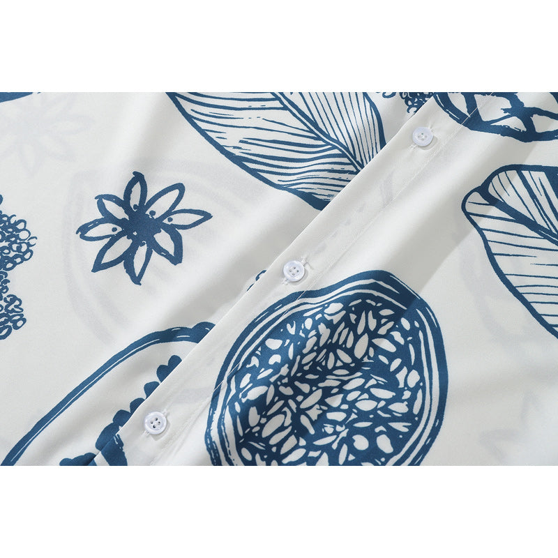 Autumn New Fashion Print Long Sleeve Shirt