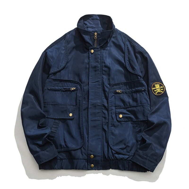 American casual retro flight jacket