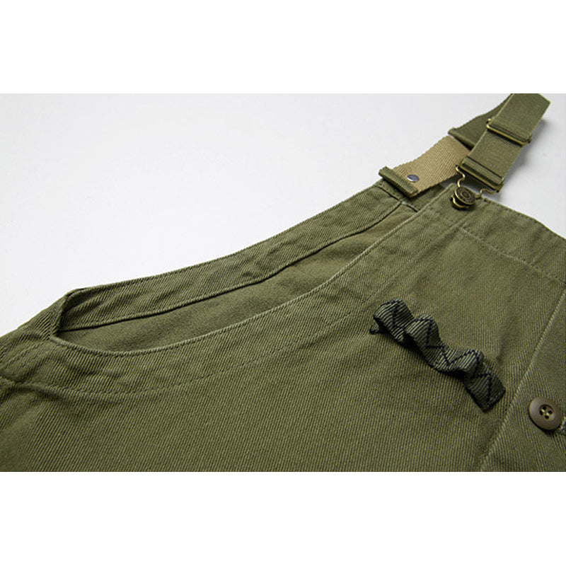 American casual work style overalls