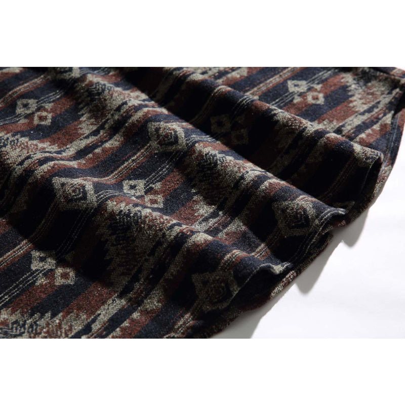 NAVAJO Jacquard Tweed Long Sleeve Shirt
