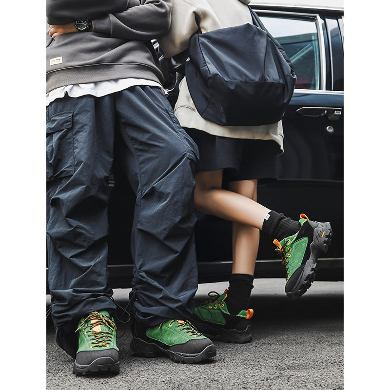 Green Forest アウトドア 登山靴 滑り止め ハイキングシューズ