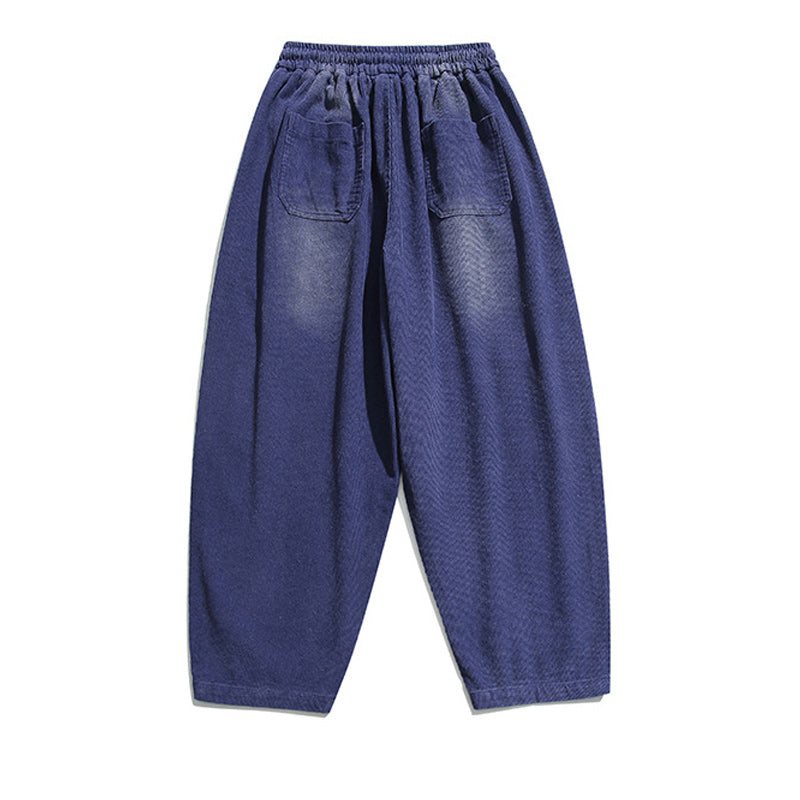 Casual Corduroy Pocket Slacks