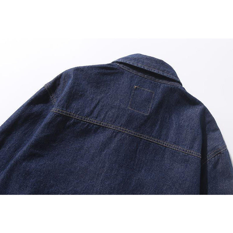 USARMY Military Denim Pullover Shirt