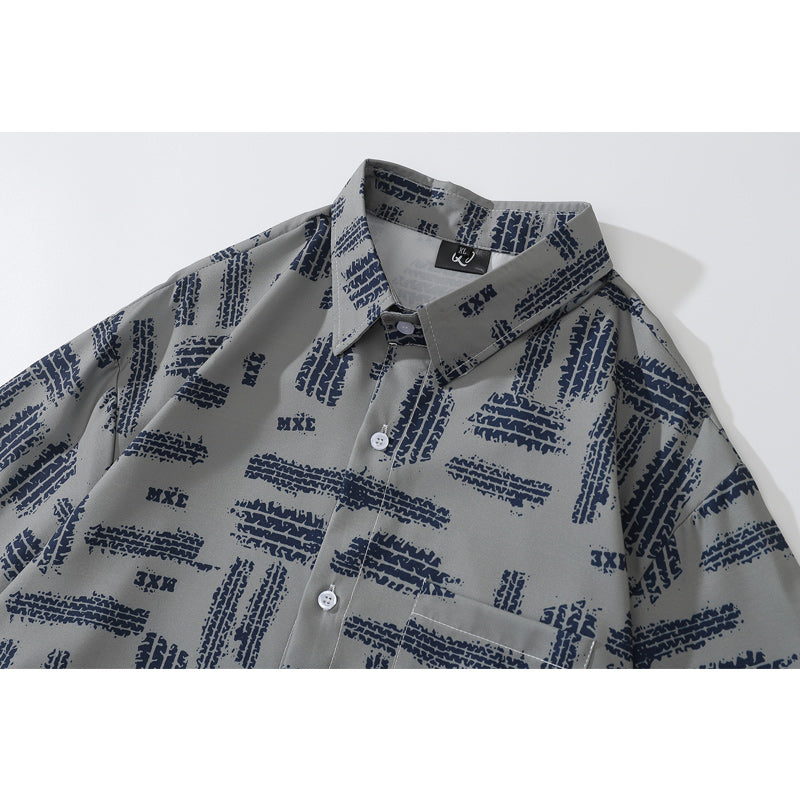 New Autumn Long Sleeve Print Shirt