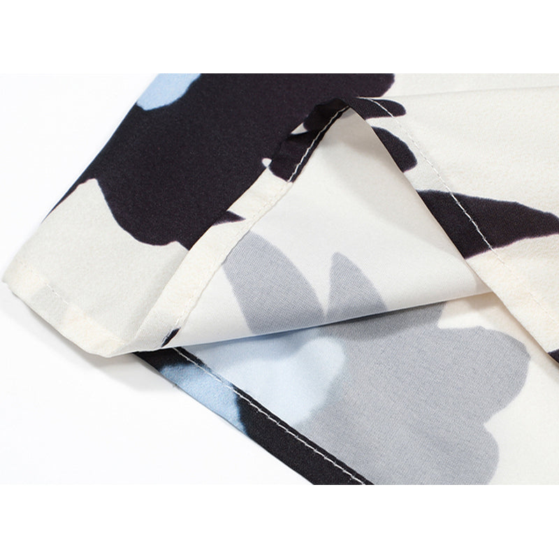 New for summer: Aloha print short-sleeved shirt
