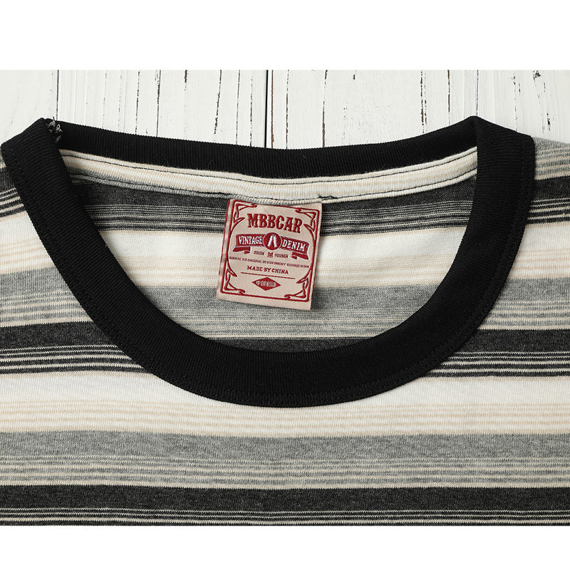 Ivy Style 260G Border Pocket Drawstring T-Shirt