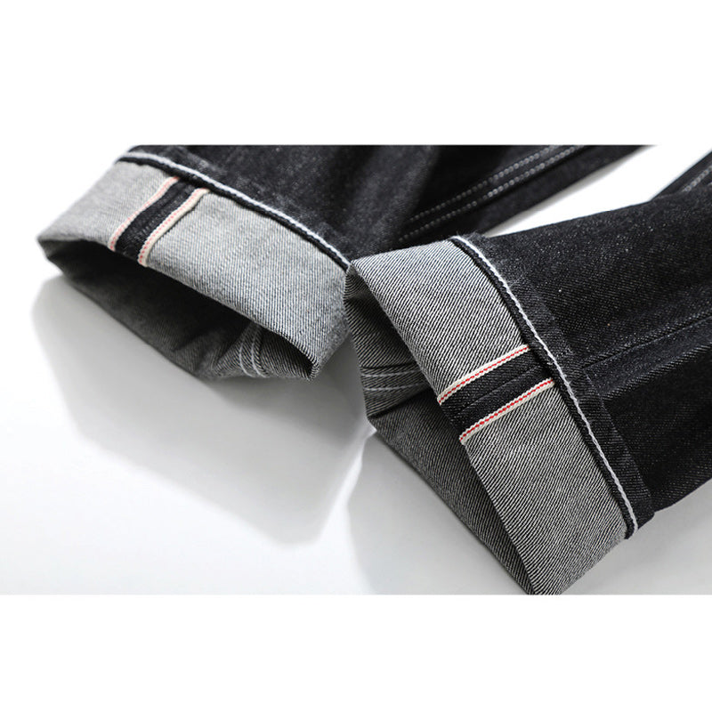 14oz Red Selvedge Tapered Denim Pants