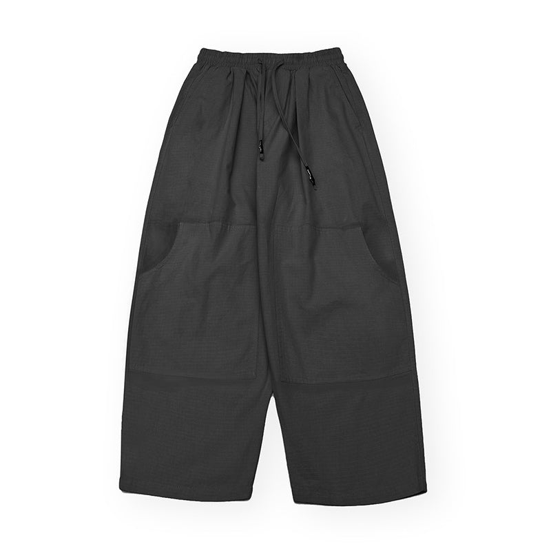 Pocket casual loose work gaucho pants