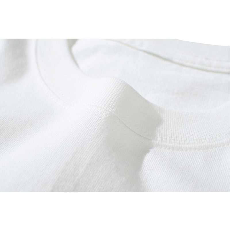 High-quality, easy-to-match short-sleeved T-shirt with vintage pockets