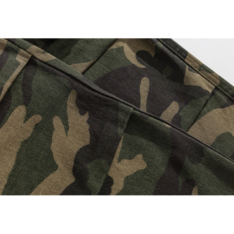 Autumn New Functional Pocket Camouflage Cargo Pants