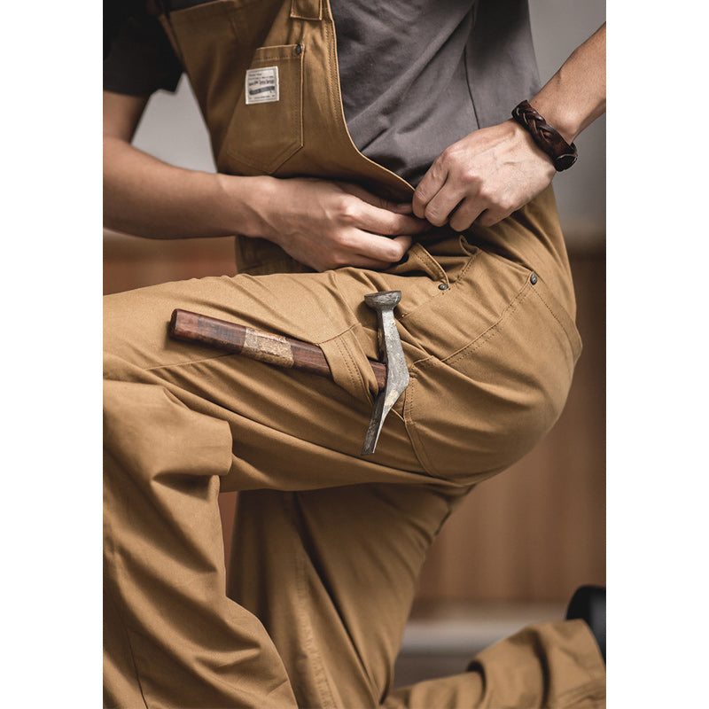 American casual work style overalls