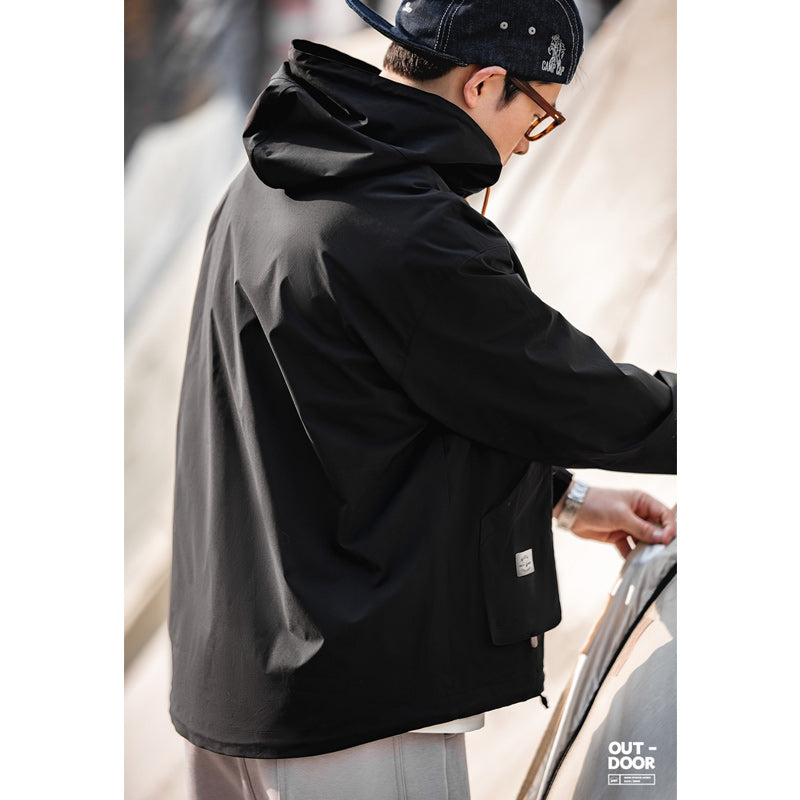 URBAN OUTDOOR Large Capacity Pocket Functional Mountain Parka