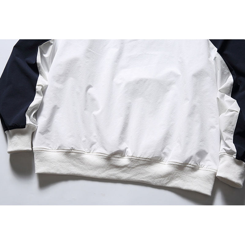 Kangaroo pocket print pullover hoodie