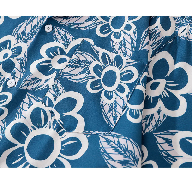 New for summer: Graffiti print short-sleeved shirt