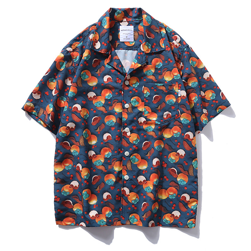 Vintage all-over print aloha shirt