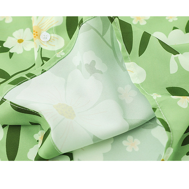 New for summer: Aloha print short-sleeved shirt