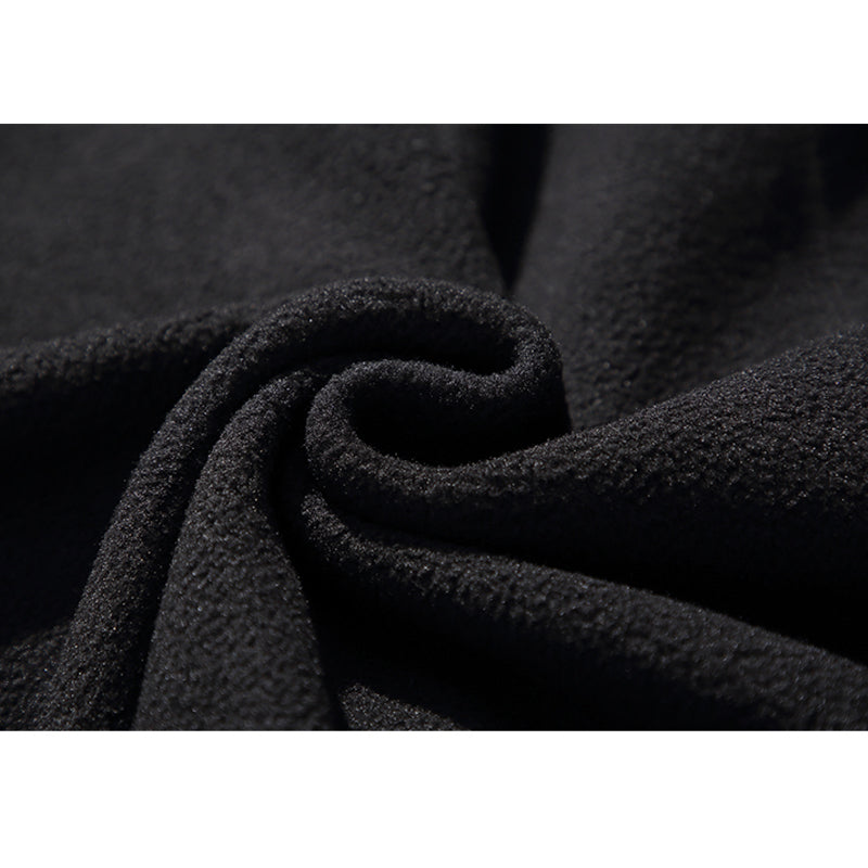 Padded fleece flight jacket