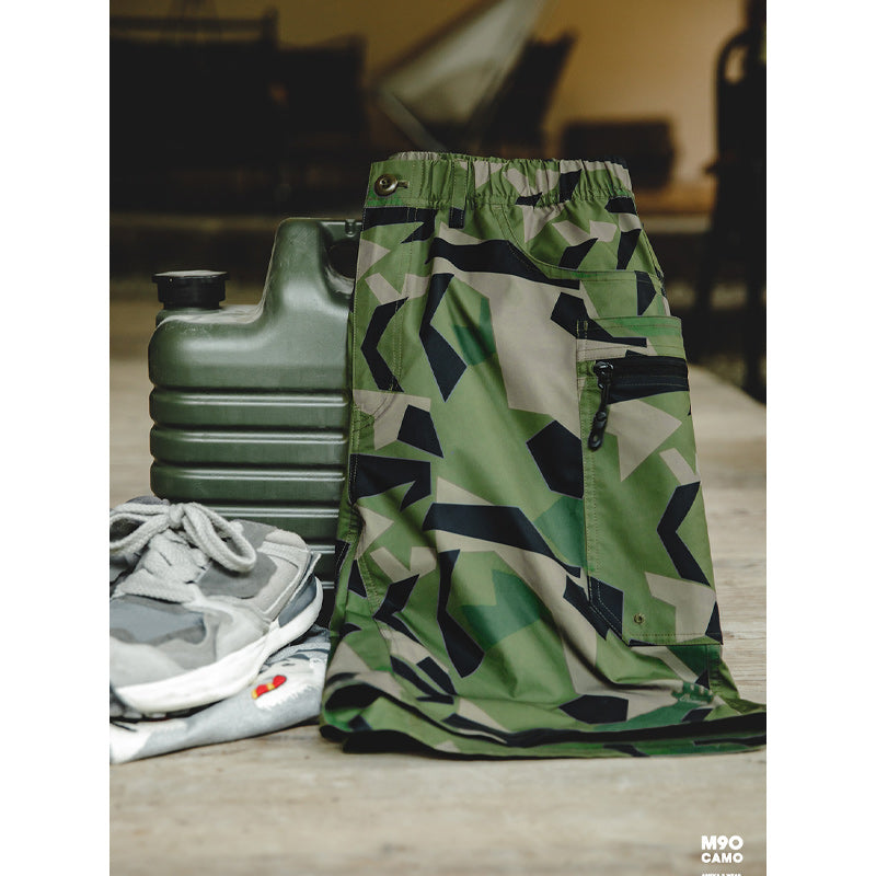 M90 Swedish Army Camouflage Shorts