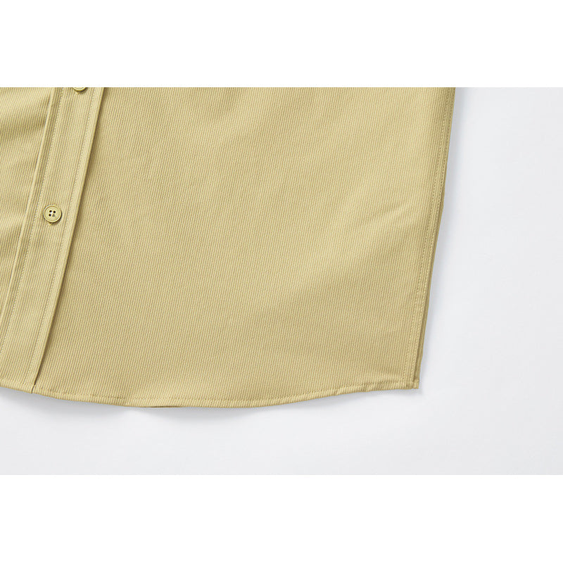 Fashionable pocket long sleeve shirt