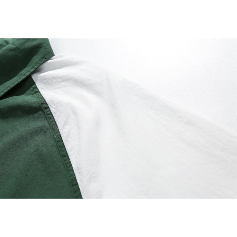 Retro style short sleeve shirt with pocket