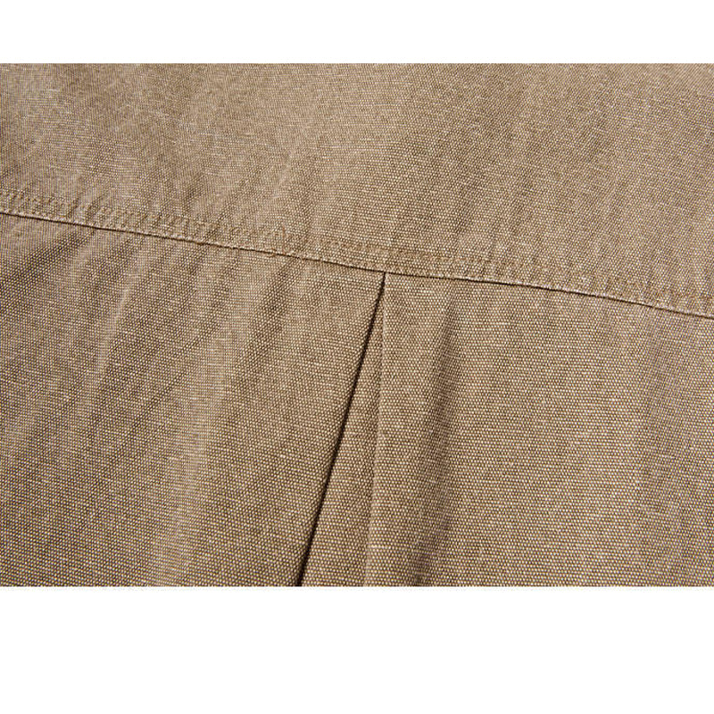 New for Spring: Linen denim shirt in 3 solid colors