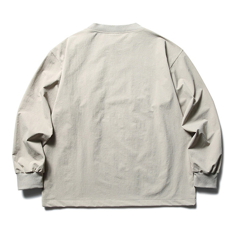 Retro color pocket loose hoodie