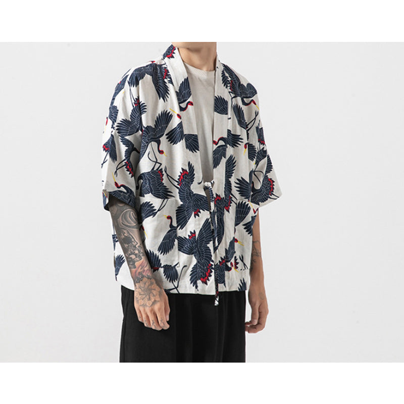 New for Summer: Printed Sanjuro Kimono Jacket