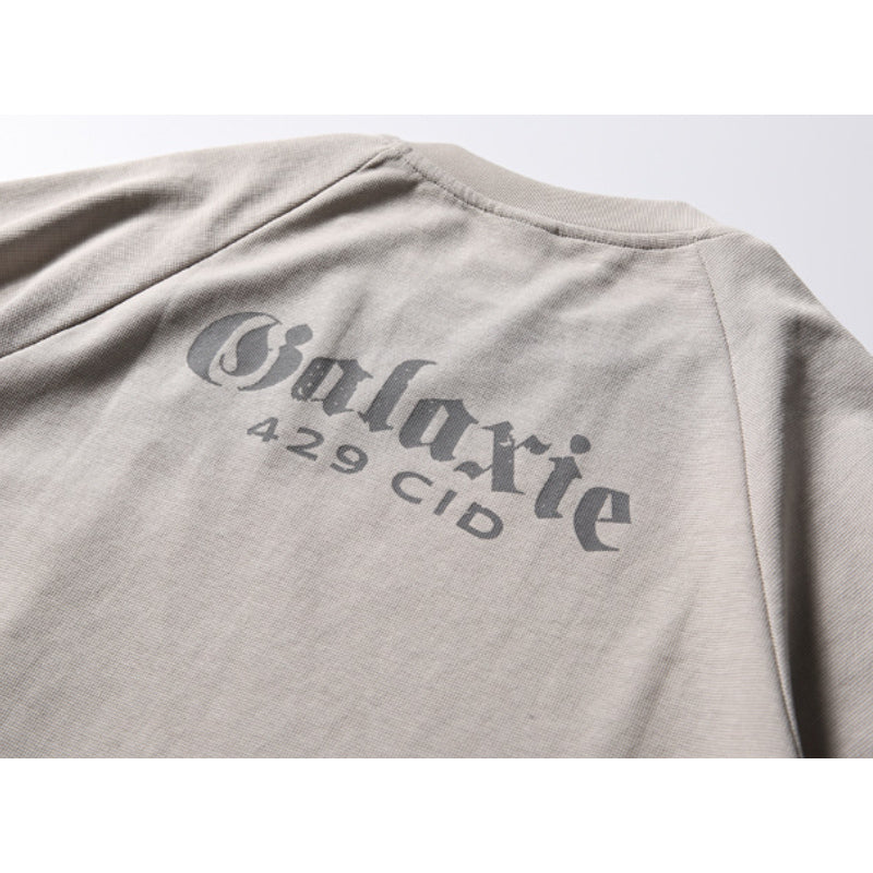 夏新作配色切替2色展開Tシャツ