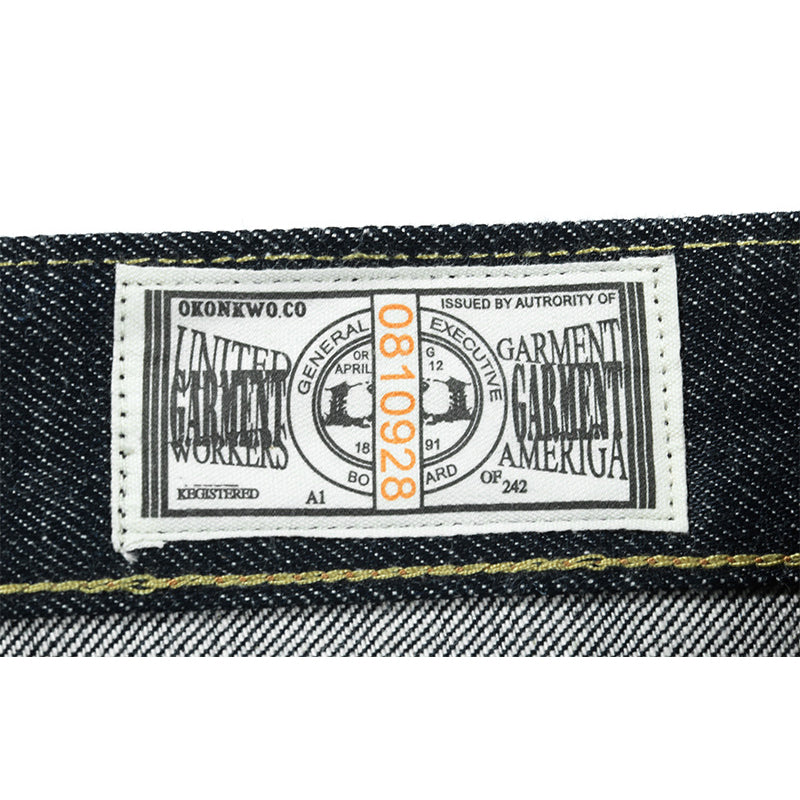 OKONKWO 15oz Red Selvedge Tapered Denim Pants