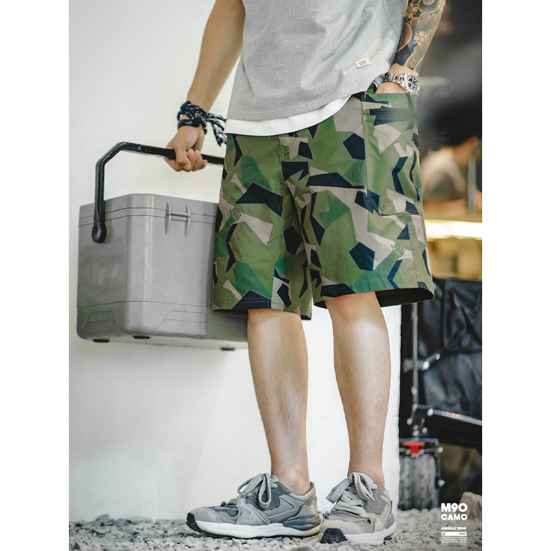 M90 Swedish Army Camouflage Shorts
