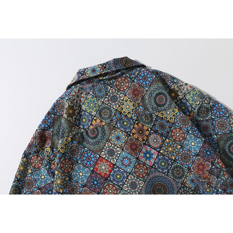 Hawaii "Summer Kaleidoscope" All-Over Print Aloha Shirt