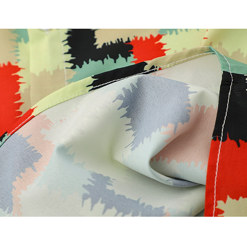 New for summer: Vintage check print short sleeve shirt