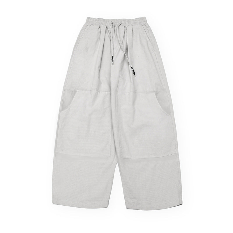 Pocket casual loose work gaucho pants
