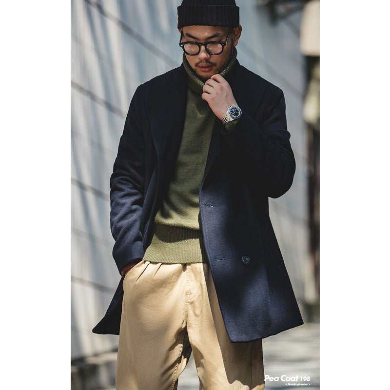 Pea Coat 20oz 海軍ラシャ ウール70.1% ピーコート