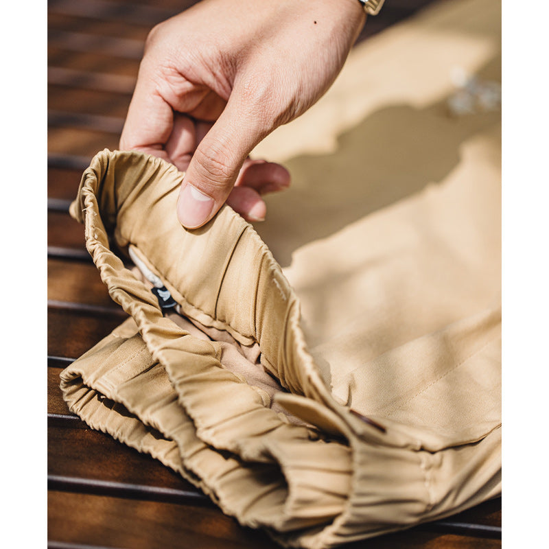Indian tent and polar bear embroidered slacks