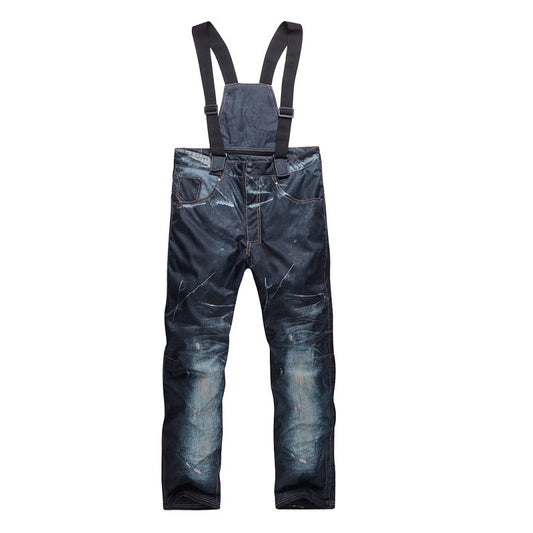 15,000mm Water Resistance, Windproof, Waterproof, Thick, Warm Snowboard and Ski Pants