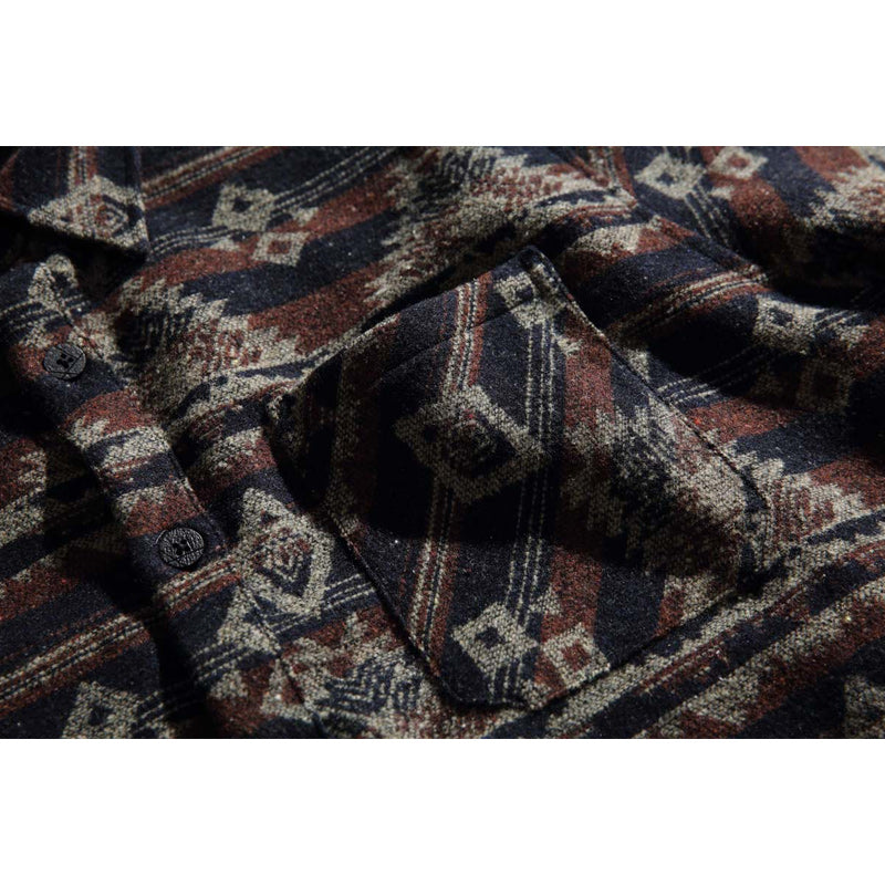 NAVAJO Jacquard Tweed Long Sleeve Shirt