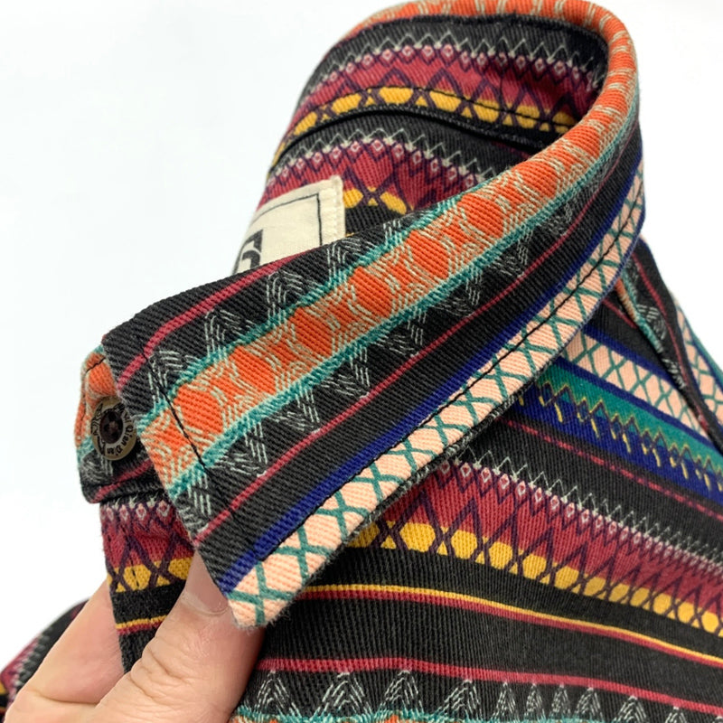 New for Spring: Vintage Ethnic Striped Shirt