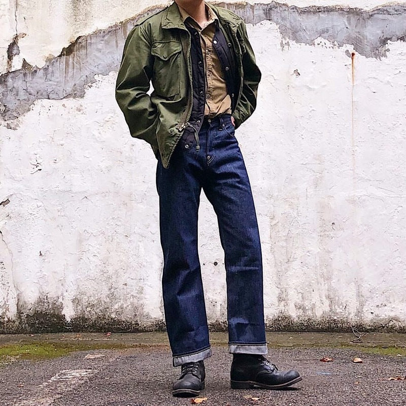 4-pocket M65 vintage trench jacket