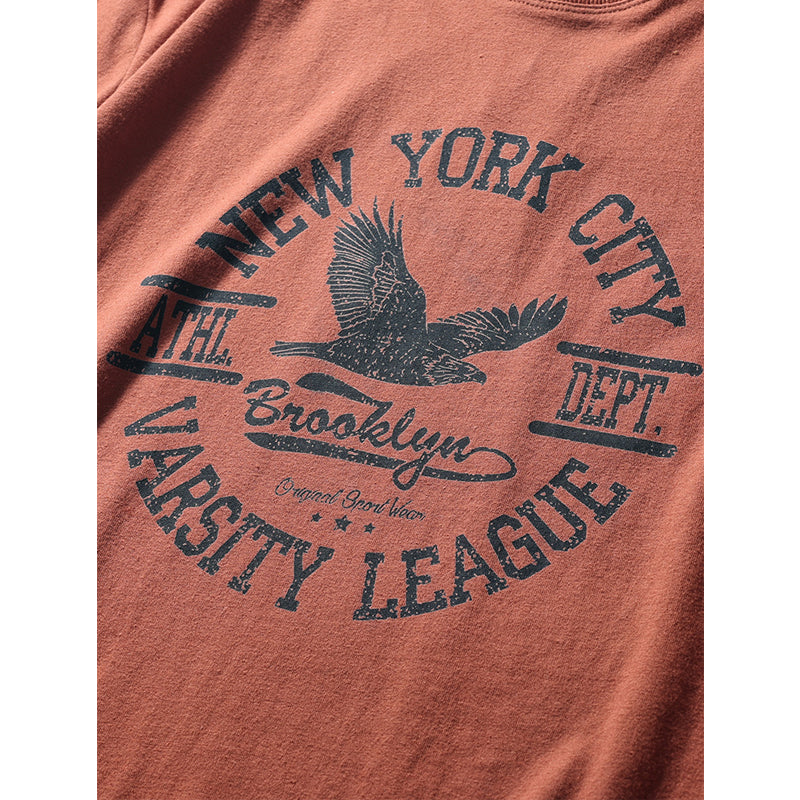 New summer American casual print T-shirt