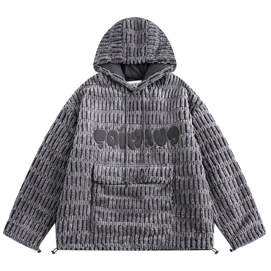 Casual hooded pullover foam hoodie