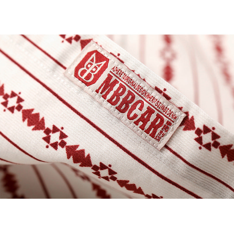 Navajo striped fine corduroy work shirt