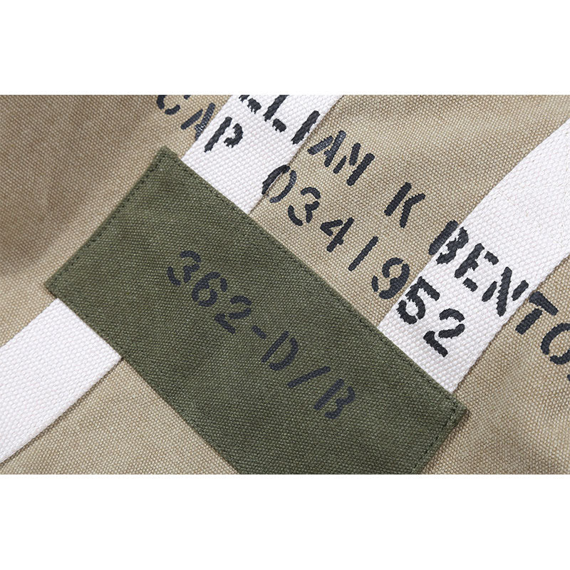American casual canvas handbag shoulder bag
