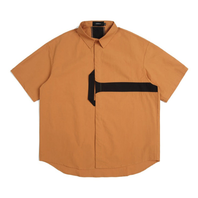 Choose from 3 colors of cotton short-sleeved work shirts
