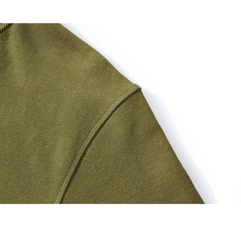 American Casual 490G Round Neck Pullover Hoodie