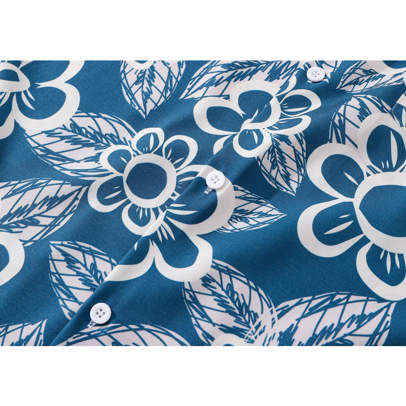 New for summer: Graffiti print short-sleeved shirt