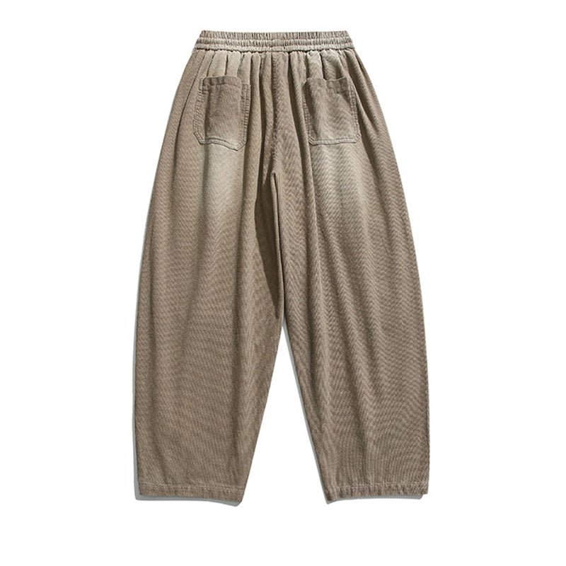 Casual Corduroy Pocket Slacks